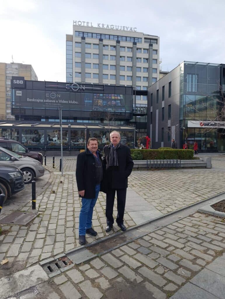 Председник Руске Странке са одборником Руске Странке Душаном Лојаницом у Крагујевцу, ускоро отварање канцеларије